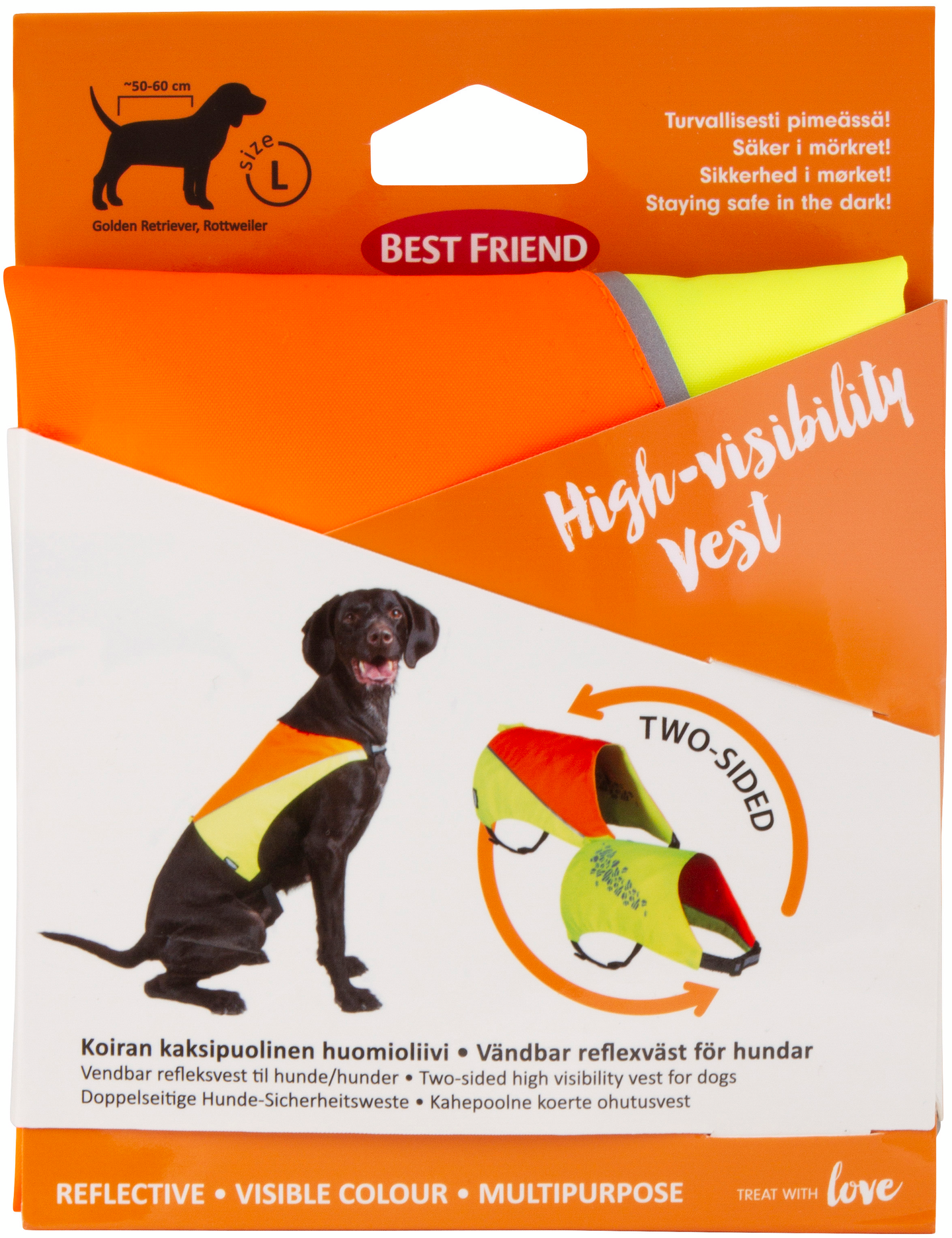 Best Friend Gear huomioliivi L