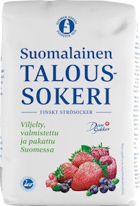 Dansukker taloussokeri 1kg PUOLILAVA