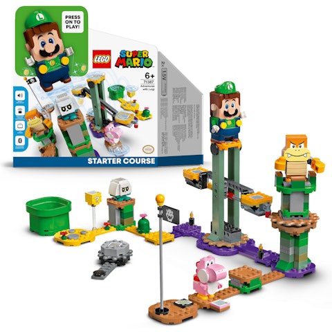 LEGO Super Mario 71387 Seikkailut Luigin kanssa -aloitusrata