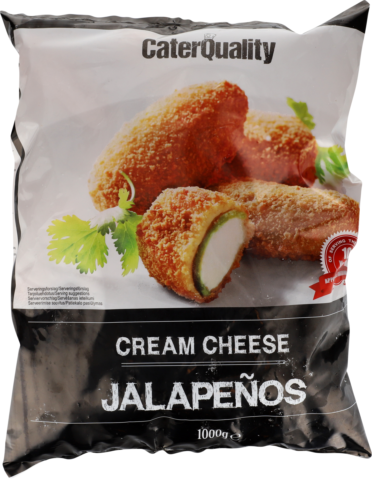 Cater Quality cream cheese jalapenos 1kg pakaste