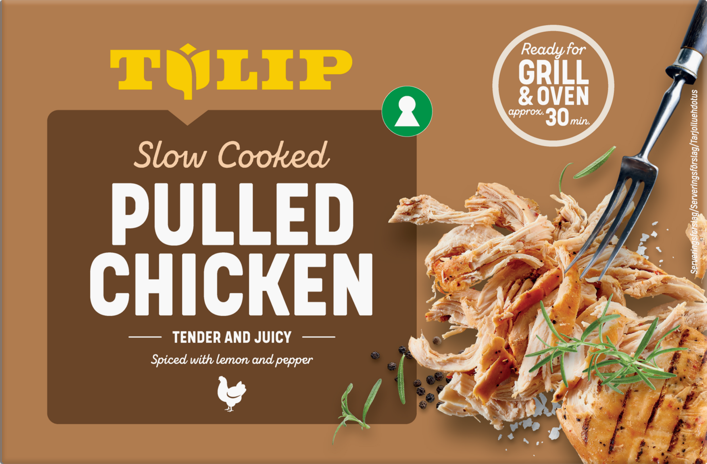 TULIP Pulled Chicken 450 g