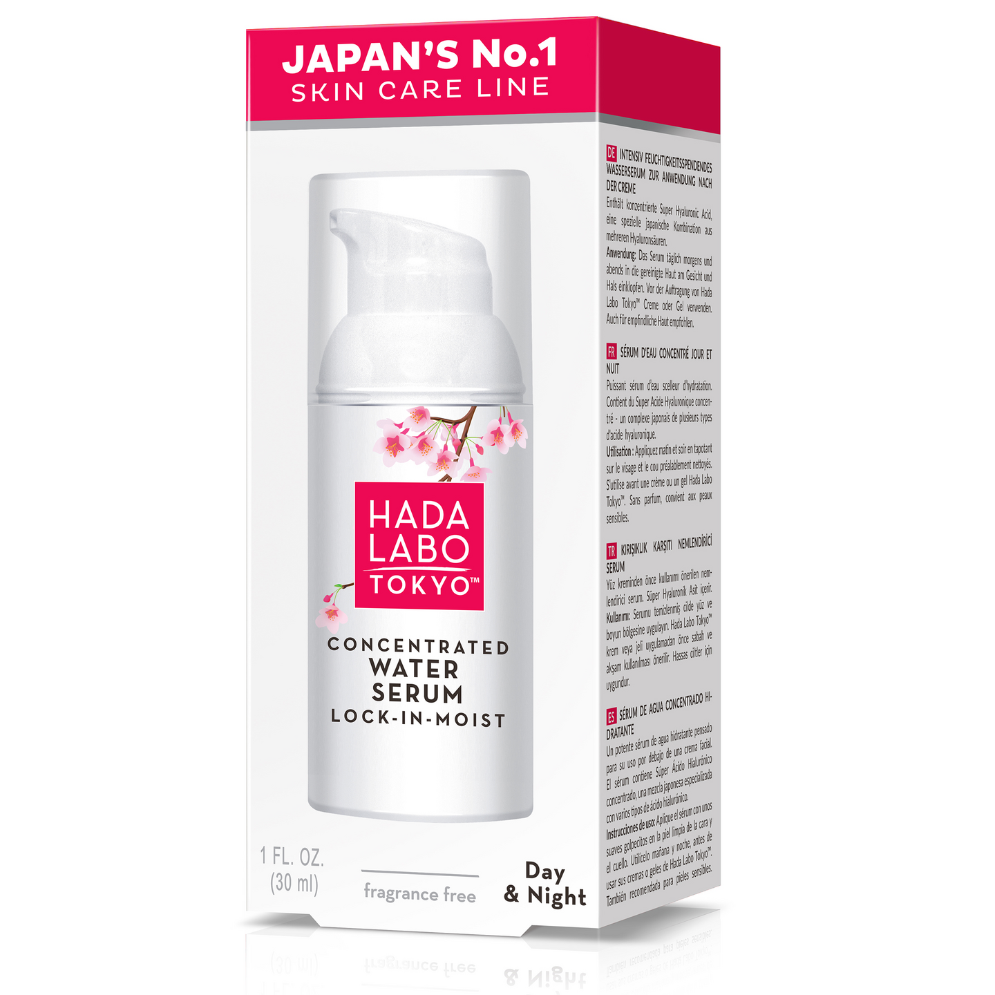 Hada Labo Tokyo Concentrated Water Lock-in-Moist seerumi 30ml