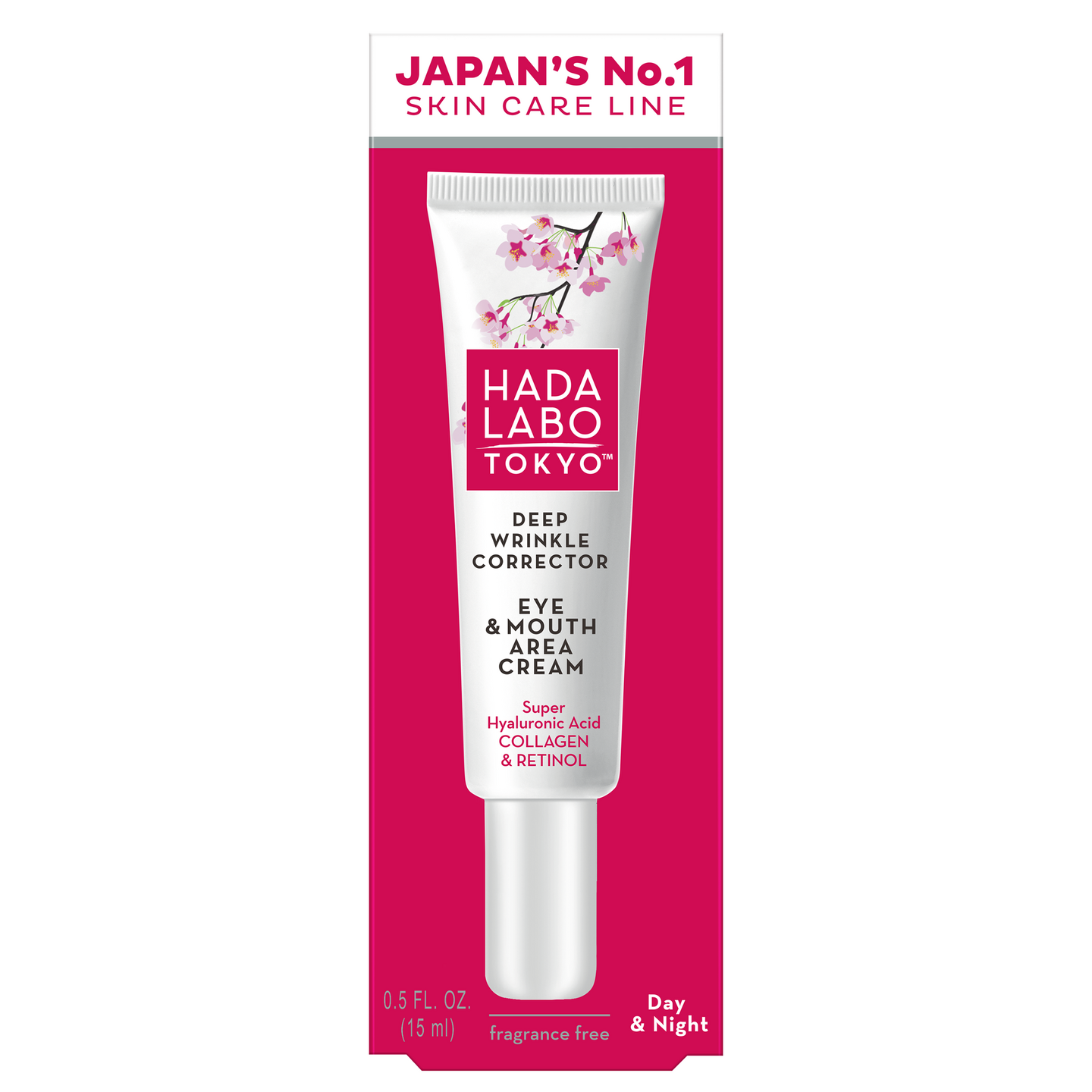Hada Labo Tokyo Deep Wrinkle Corrector silmän- ja huultenympärysvoide 15ml