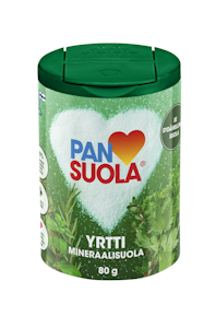 Pansuola Yrttimineraalisuola 80g