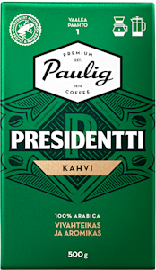 Presidentti kahvi 500g suodatinjauhatus