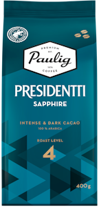 Presidentti Sapphire kahvipapu 400g RFA