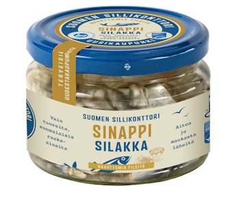 Suomen Sillikonttori sinappisilakka 280g/140g MSC