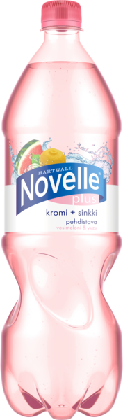 Hartwall Novelle Plus Kromi+Sinkki Vesimeloni-Yuzu 1,5l — HoReCa-tukku ...