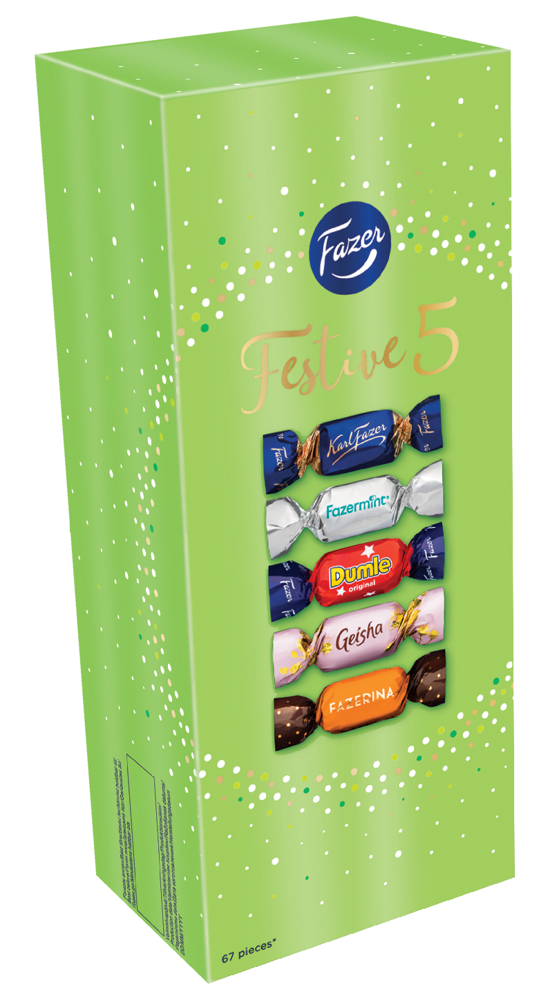 Fazer Festive 5 spring edition suklaakonvehti 500g