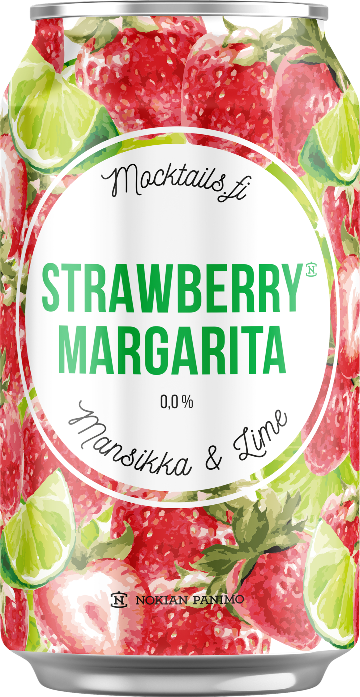 Nokian Panimo Strawberry Margarita Mocktail 0,33l