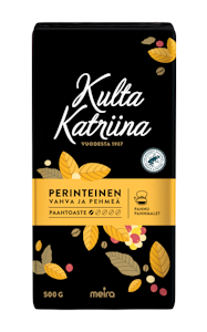 Kulta Katriina Perinteinen pannukahvi 500g 1/4LAVA