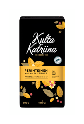 Kulta Katriina Perinteinen suodatinkahvi 500g RFA
