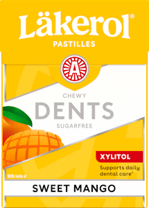 Läkerol Dents 85g Sweet mango ksylitolipastilli