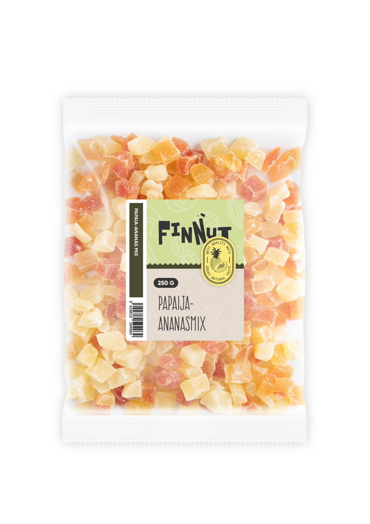Finnut Papaija-ananasmix 250g