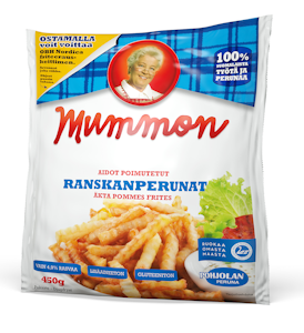 Mummon Ranskanperunat 450 g pakaste