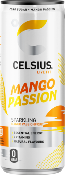 Celsius Mango-Passion 0,355l