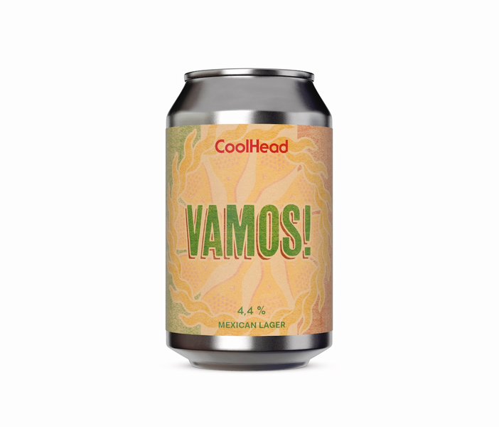 CoolHead VAMOS MexicanLager 4,4% 0,33l