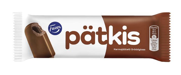 Fazer Pätkis 39g/0.6dl kermajäätelöpuikko