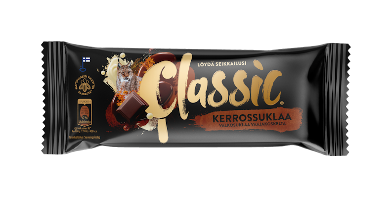 Classic 80g Kerrossuklaa jäätelöpuikko