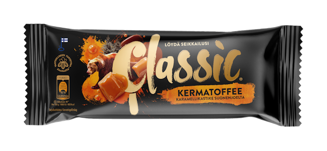 Classic kermajäätelöpuikko Kermatoffee 82g