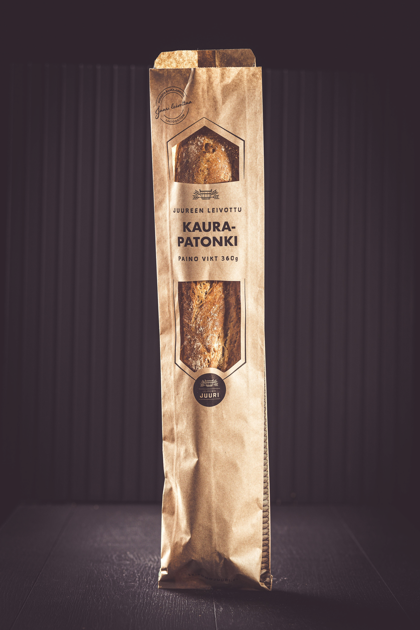 Leipomo Juuri Kaurapatonki 360g