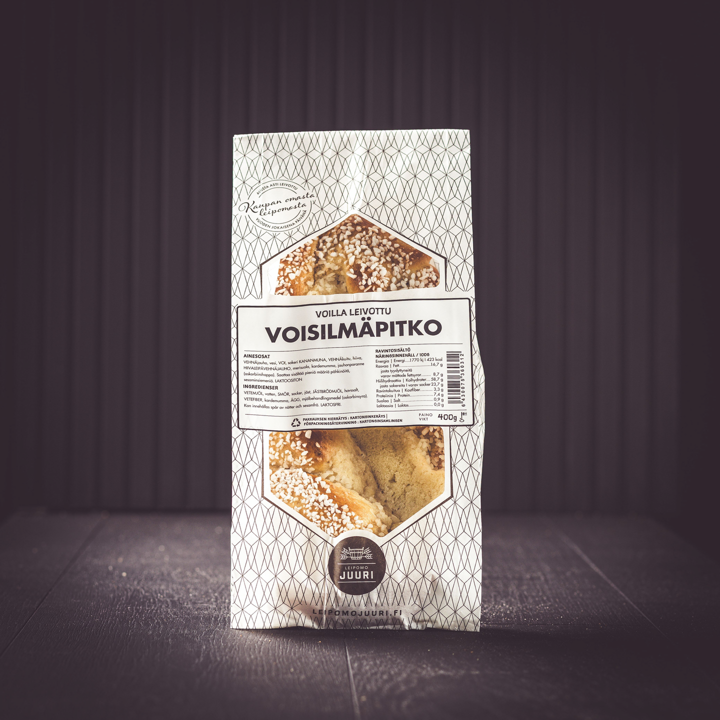 Leipomo Juuri Voisilmäpitko 400g