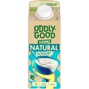 Oddlygood soygurt 750g natural luomu