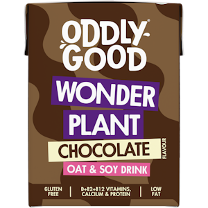 Oddlygood Wonder Plant kaura-soijajuoma 2dl suklaa gluteeniton UHT