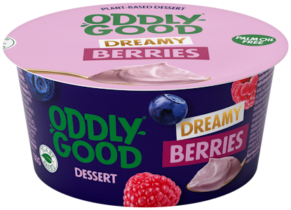 Oddlygood Dessert 130g dreamy berries gluteeniton