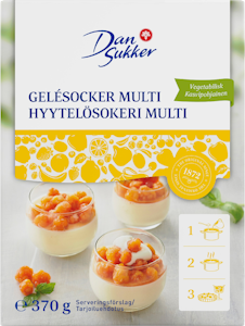 Dansukker hyytelösokeri multi 370g