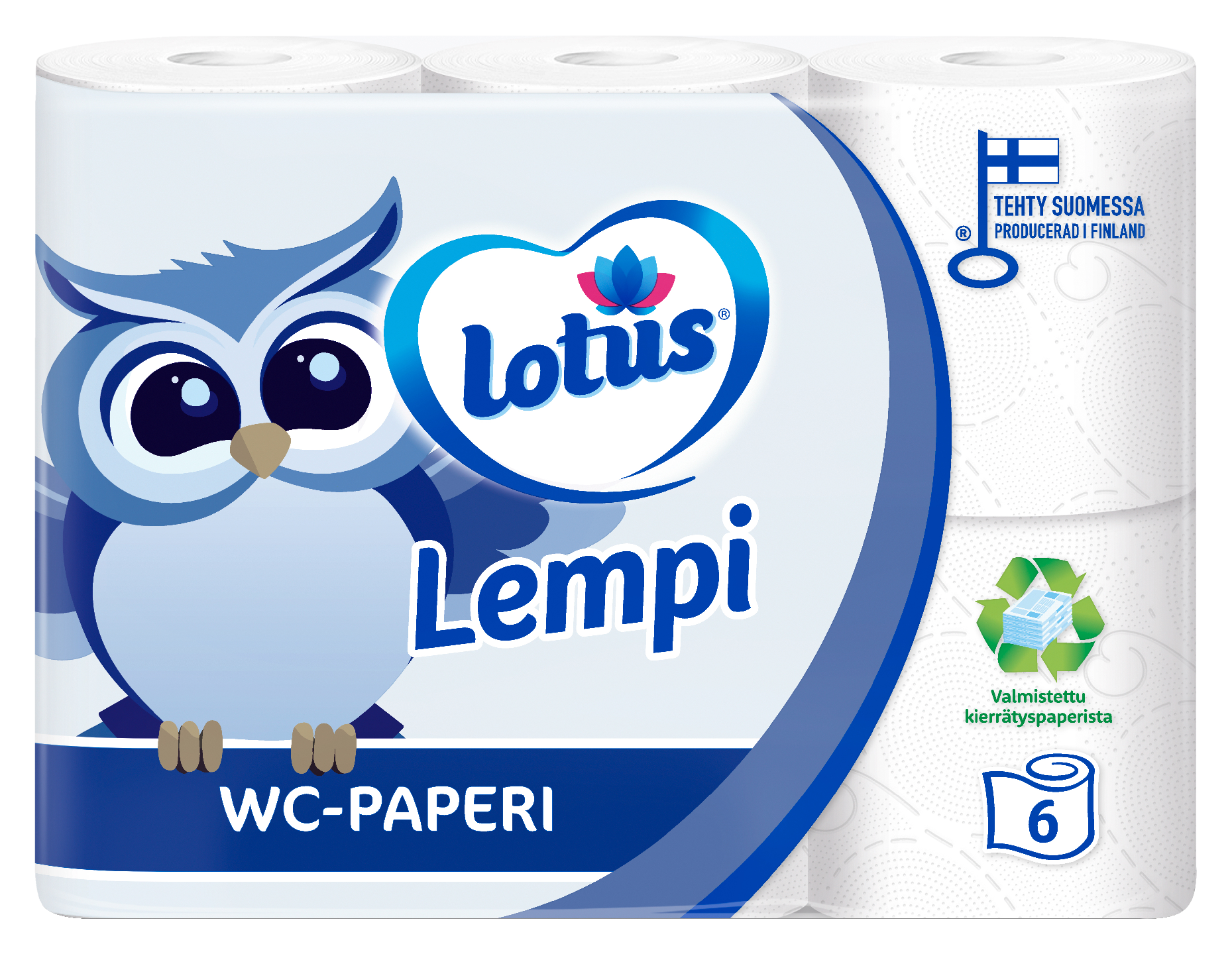 LOTUS Lempi wc-paperi 6rl
