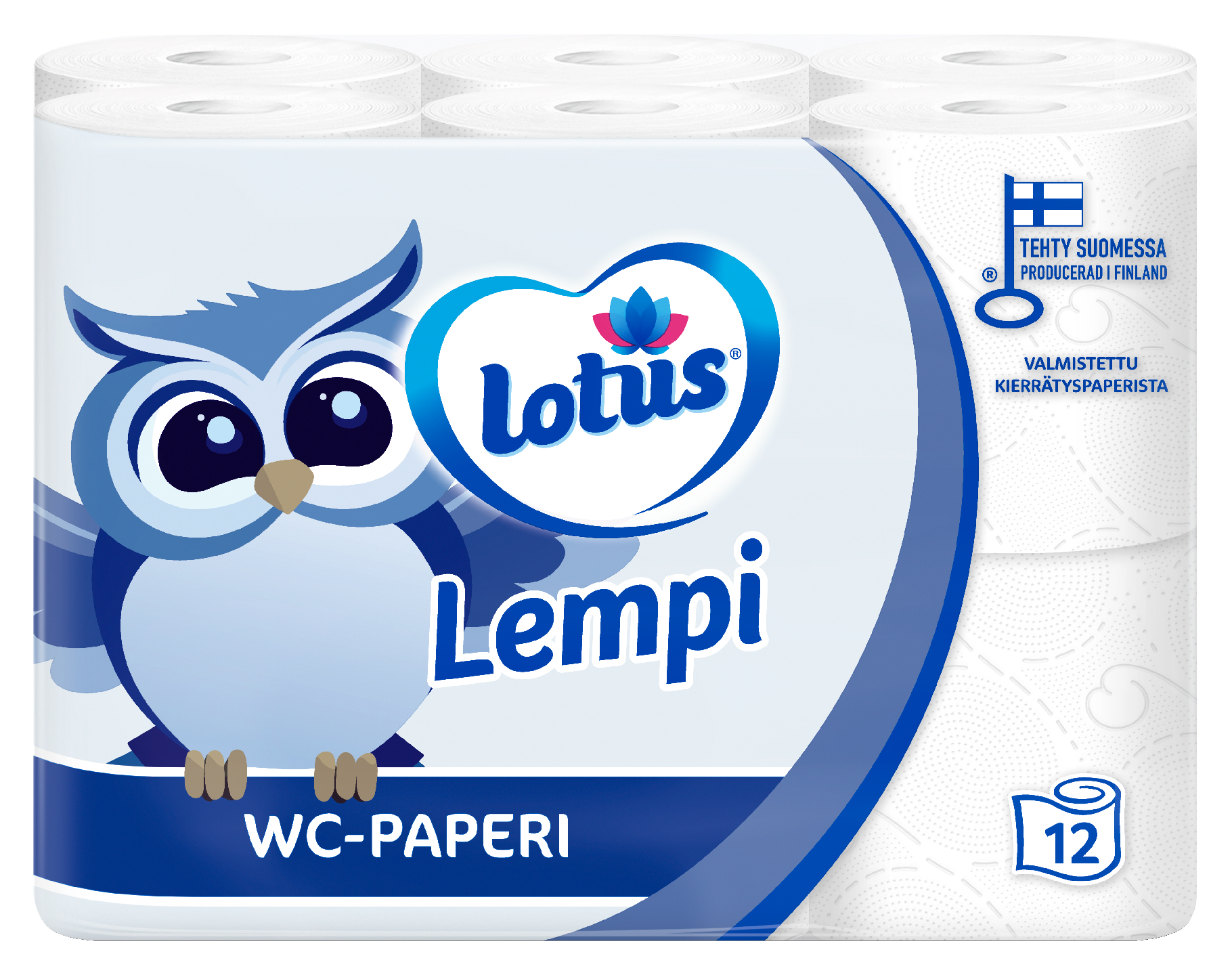LOTUS Lempi wc-paperi 12rl