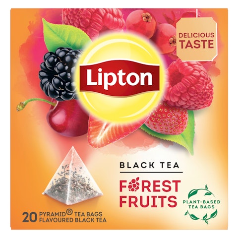 Lipton forest Fruit Tea 20 pyramidipussia 34g