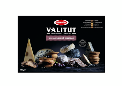 Kantolan Valitut 5 Parasta suolakeksilajitelma 170g