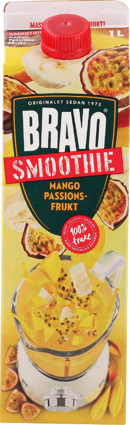 Bravo smoothie 1l mango-passion