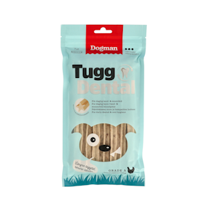 Dogman Tugg Dental Medium purutikku koirille 7kpl 160g