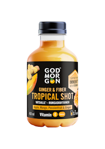 God Morgon mehushot 450ml inkivääri-kuitu-tropical