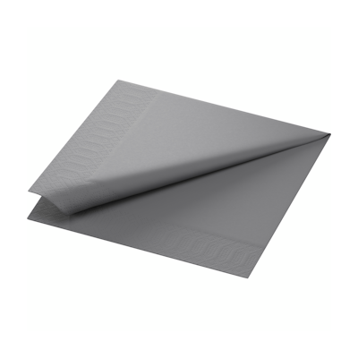 Duni lautasliina 125kpl 40x40cm 3krs 1/4 graniitinharmaa