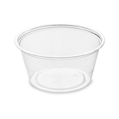 Duni ecoecho kastikepikari 100kpl 60ml 64x64x30mm kirkas rPET