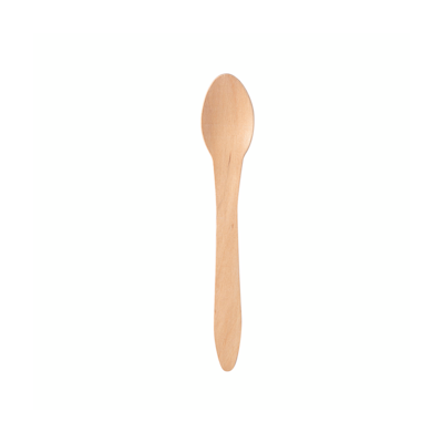 Biopak Grand vahattu puulusikka 18cm 10kpl