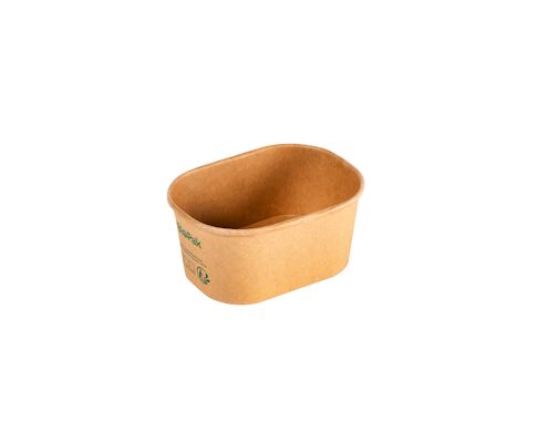 Biopak Brick Mini rasia ruskea 250ml 108x80x50mm 60kpl