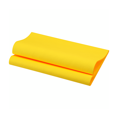 Duni Bio Dunisoft lautasliina keltainen 1/4 40x40cm 60kpl
