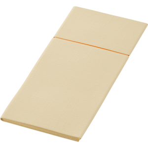 Duni Duniletto Slim Bio Dunisoft lautasliinatasku vanilja 40x33cm 65kpl