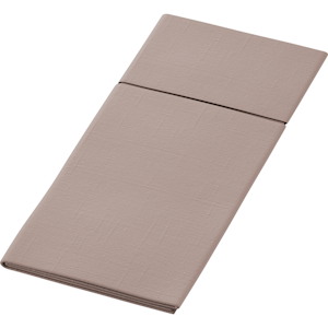 Duni Duniletto Slim Bio Dunisoft lautasliinatasku greige 40x33cm 65kpl