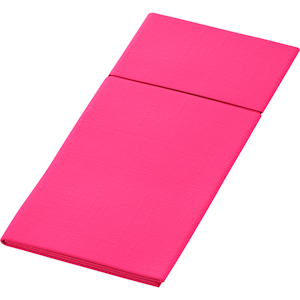 Duni Duniletto Slim Bio Dunisoft lautasliinatasku fuksia 40x33cm 65kpl