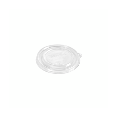 Biopak Ronda Short kansi Ø90mm 240ml ja 360ml kulhoille kirkas 25kpl