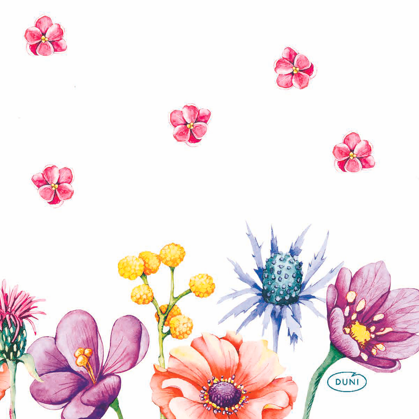 Duni Bio lautasliina 24cm 20kpl Breezy Butterflies 3-krs