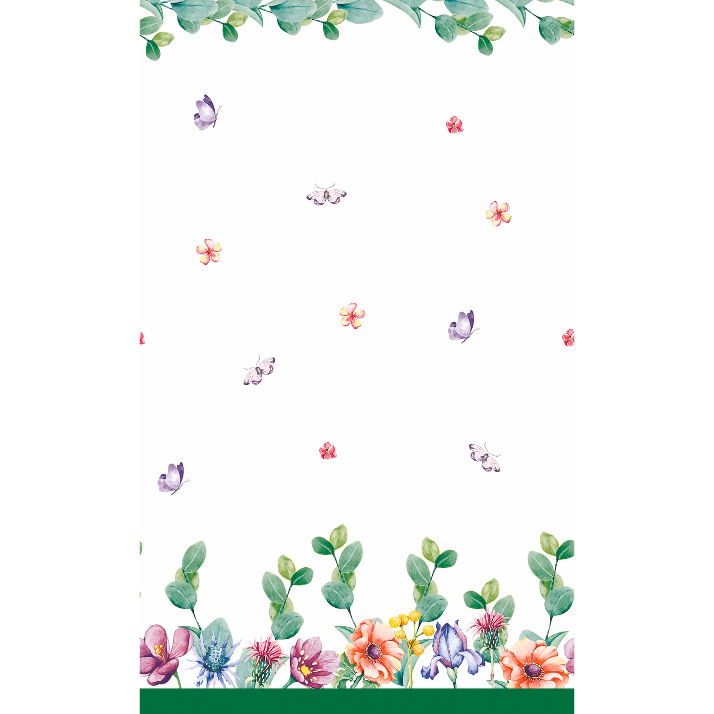 Dunicel pöytäliina 138x220cm Breezy Butterflies