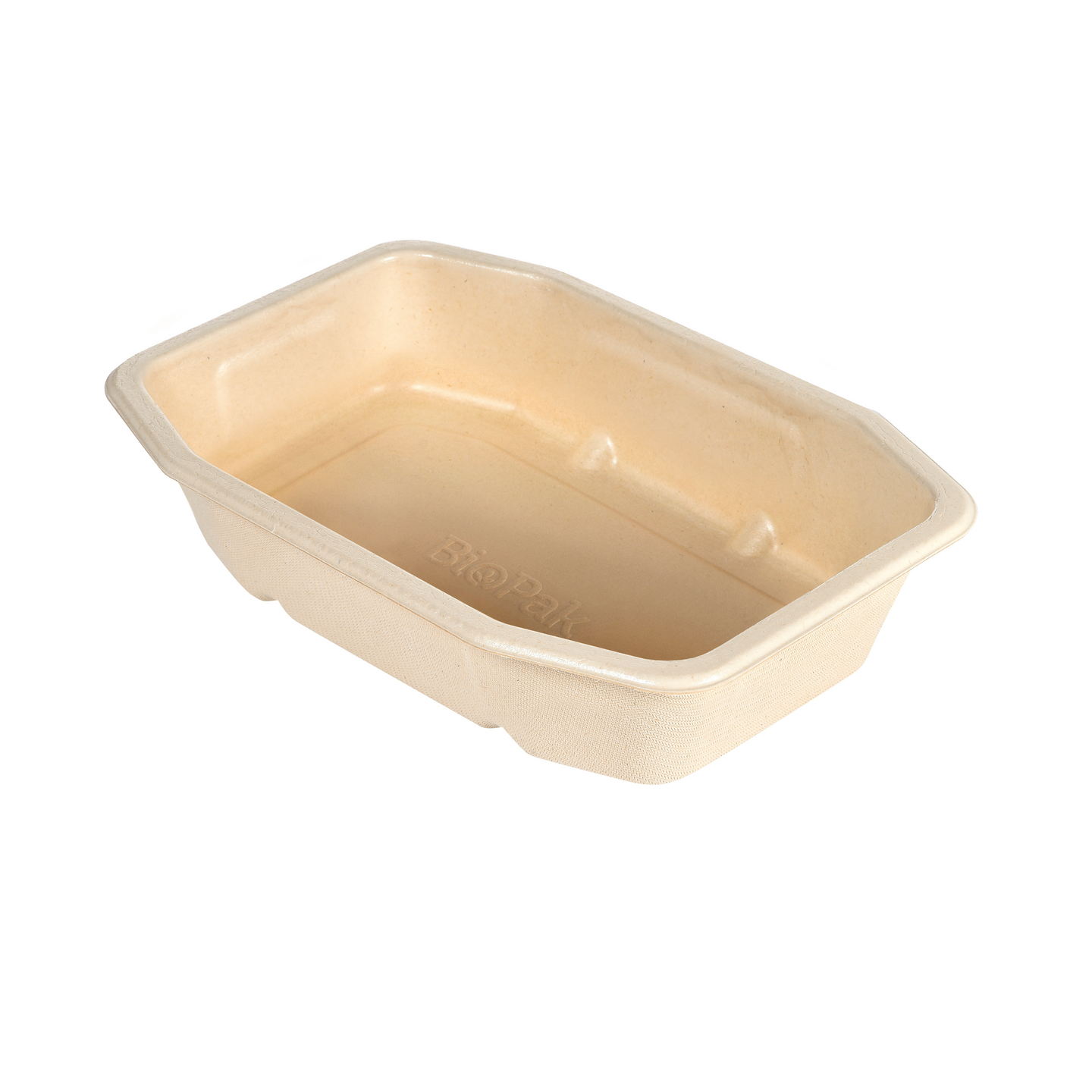 Biopak HMR-rasia 1-lokeroinen ruskea 820ml 215x148x40mm 320kpl