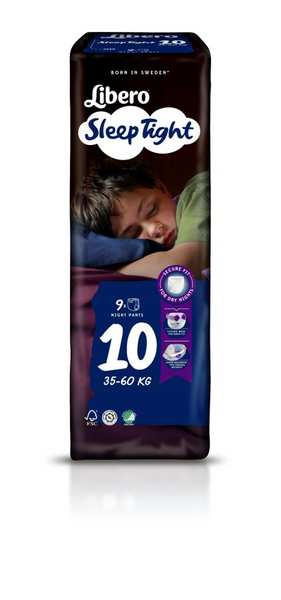 Libero Sleep Tight S10 9kpl 35-60kg